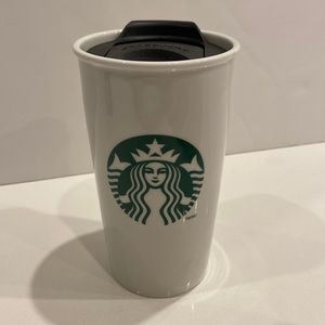 2011 Starbucks Ceramic travel tumbler